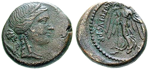 oppia roman coin as